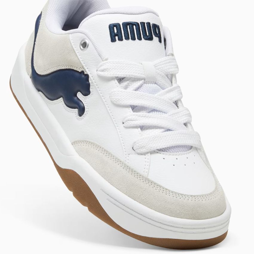 Puma Park Lifestyle white - Club Navy-Vapor Gray - Image 3