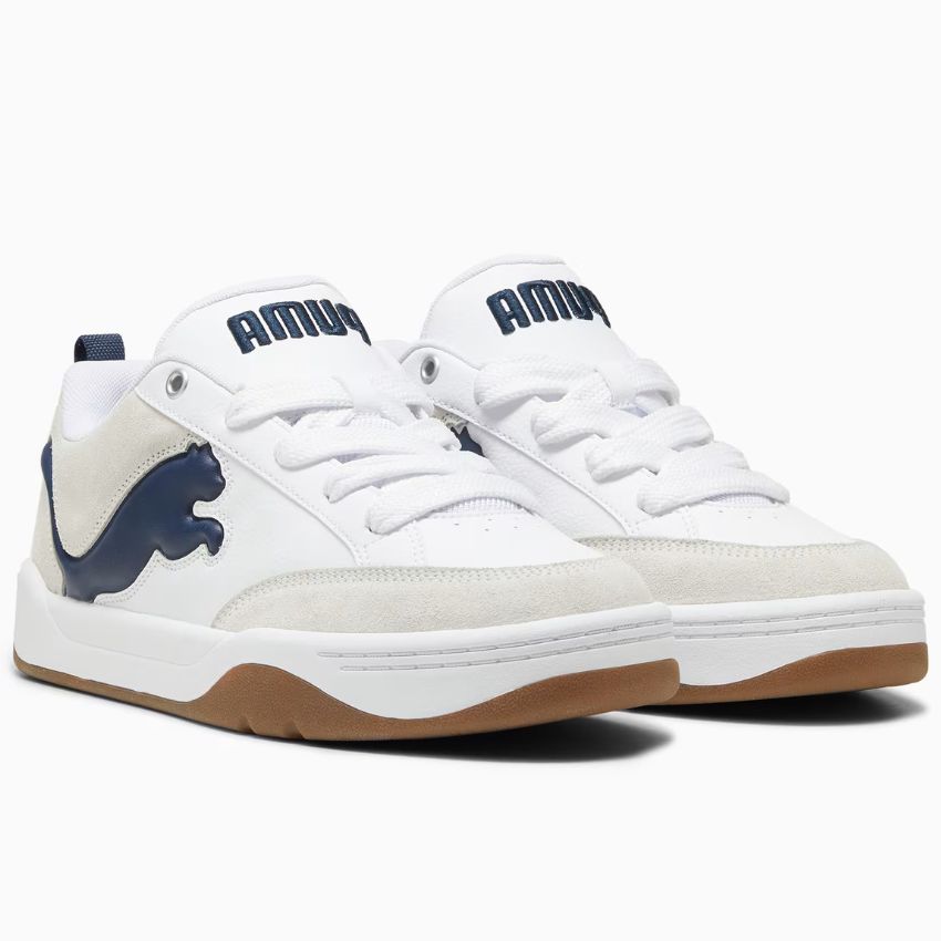 Puma Park Lifestyle white - Club Navy-Vapor Gray - Image 2